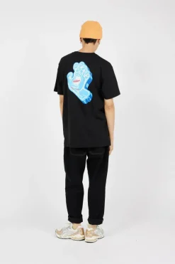 Screaming Foam Hand - T-shirt | Noir*SANTA CRUZ Discount