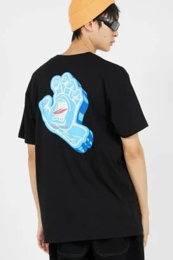 Screaming Foam Hand - T-shirt | Noir*SANTA CRUZ Discount