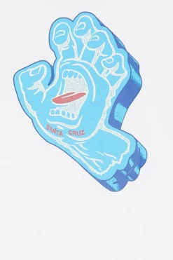 Screaming Foam Hand - T-shirt | Blanc*SANTA CRUZ Sale
