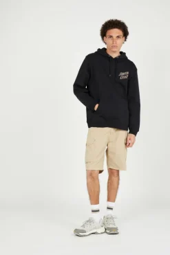 Screaming Grizzly Hood - Hoodie | Noir*SANTA CRUZ