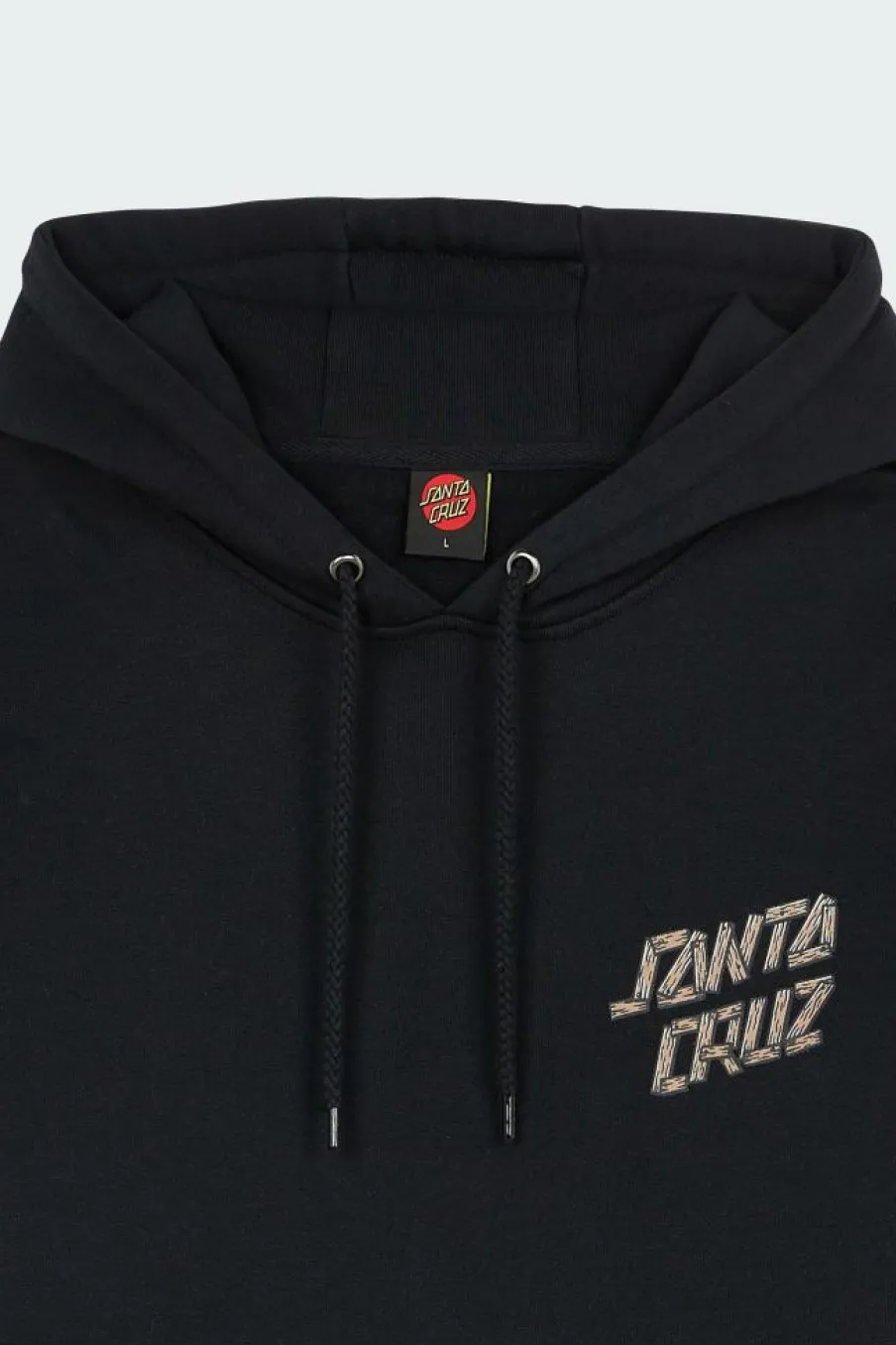 Screaming Grizzly Hood - Hoodie | Noir*SANTA CRUZ