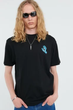 Screaming Hand Chest - T-shirt | Noir*SANTA CRUZ Outlet
