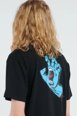 Screaming Hand Chest - T-shirt | Noir*SANTA CRUZ Outlet