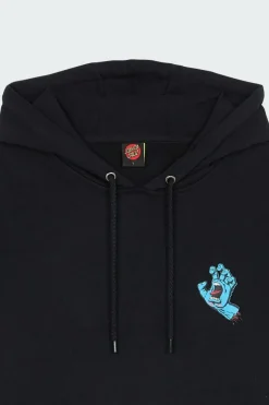 Screaming Hand Chest Hood - Hoodie | Noir*SANTA CRUZ Discount