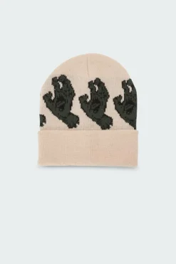 Screaming Line Up Beanie - Bonnet | Beige*SANTA CRUZ Hot