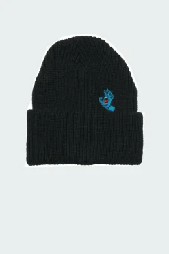 screaming mini - Bonnet à broderie en maille côtelée | Noir*SANTA CRUZ Clearance