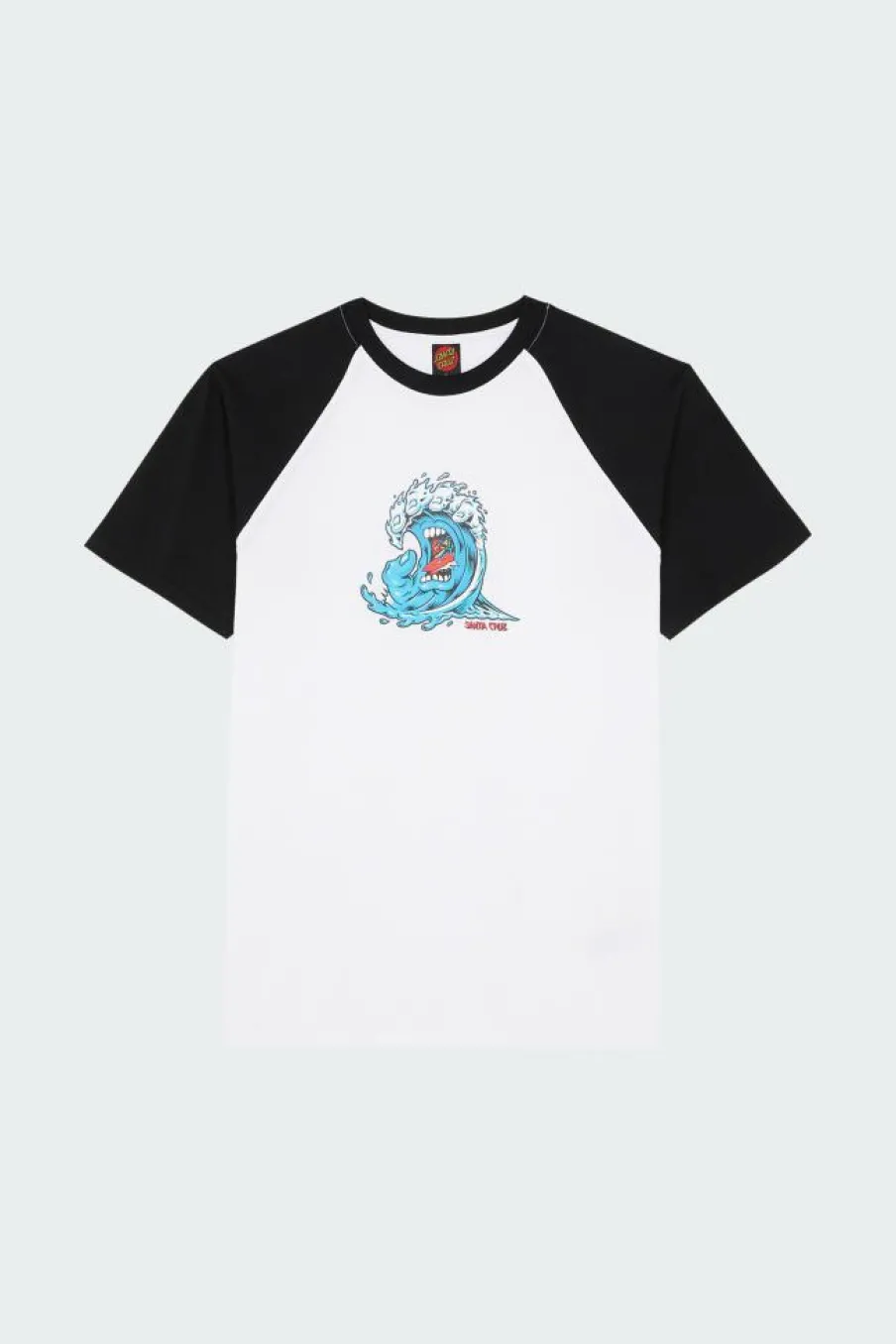 Screaming Wave Front Raglan - T-shirt | Multicolore*SANTA CRUZ Clearance