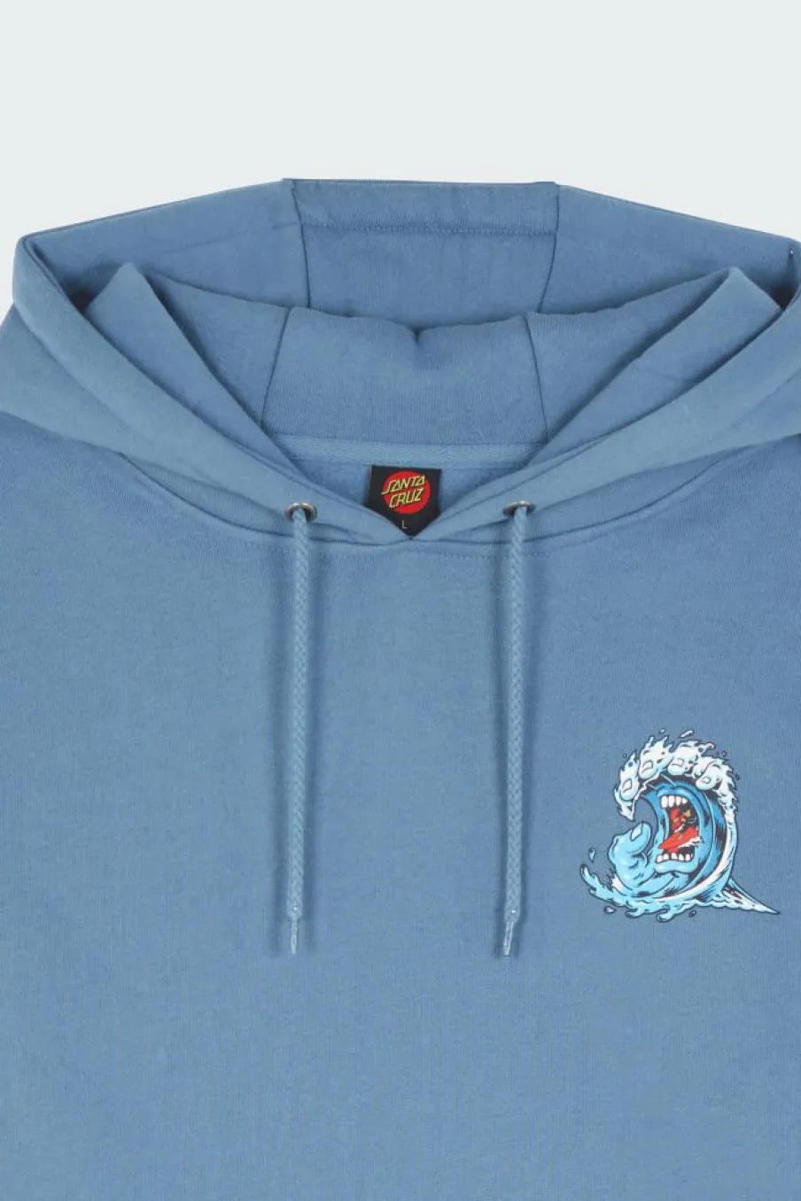 Screaming Wave Hood - Hoodie | Bleu*SANTA CRUZ Outlet