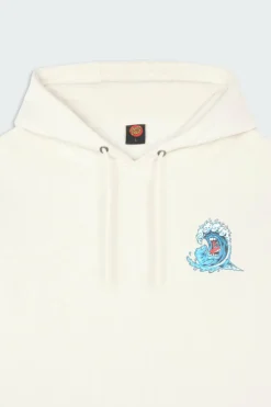 Screaming Wave Hood - Hoodie | Beige*SANTA CRUZ Outlet