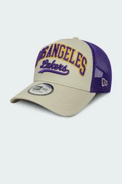 SCRIPT EF TRUCKER LOSLAK - Casquette | Beige*NEW ERA Online