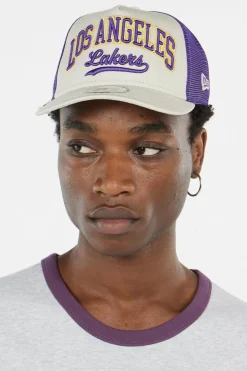 SCRIPT EF TRUCKER LOSLAK - Casquette | Beige*NEW ERA Online