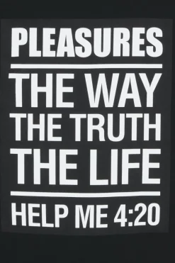 SCRIPTURE T-SHIRT - T-shirt | Noir*PLEASURES Outlet
