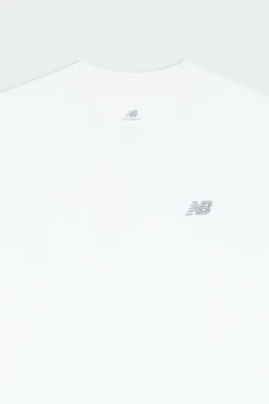 SE COTON - T-shirt | Blanc*NEW BALANCE Clearance