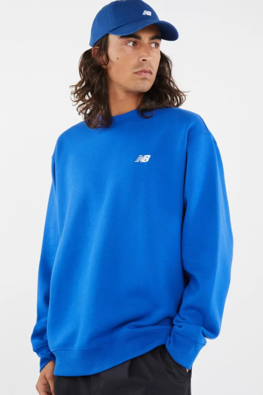 SE FLEECE - Sweatshirt | Bleu*NEW BALANCE Clearance