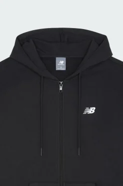 SE LOG - Hoodie zippé | Noir*NEW BALANCE Hot