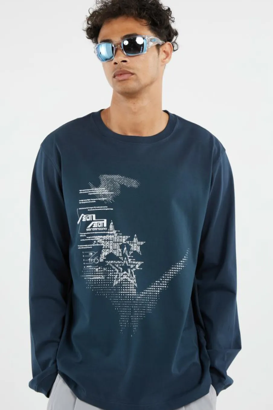 SERIAL PORT - T-shirt | Bleu*SAN SAN GEAR Outlet