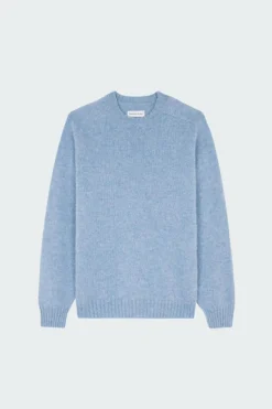 SHETLAND SWEATER - Pull | Bleu*EDMMOND STUDIOS Sale