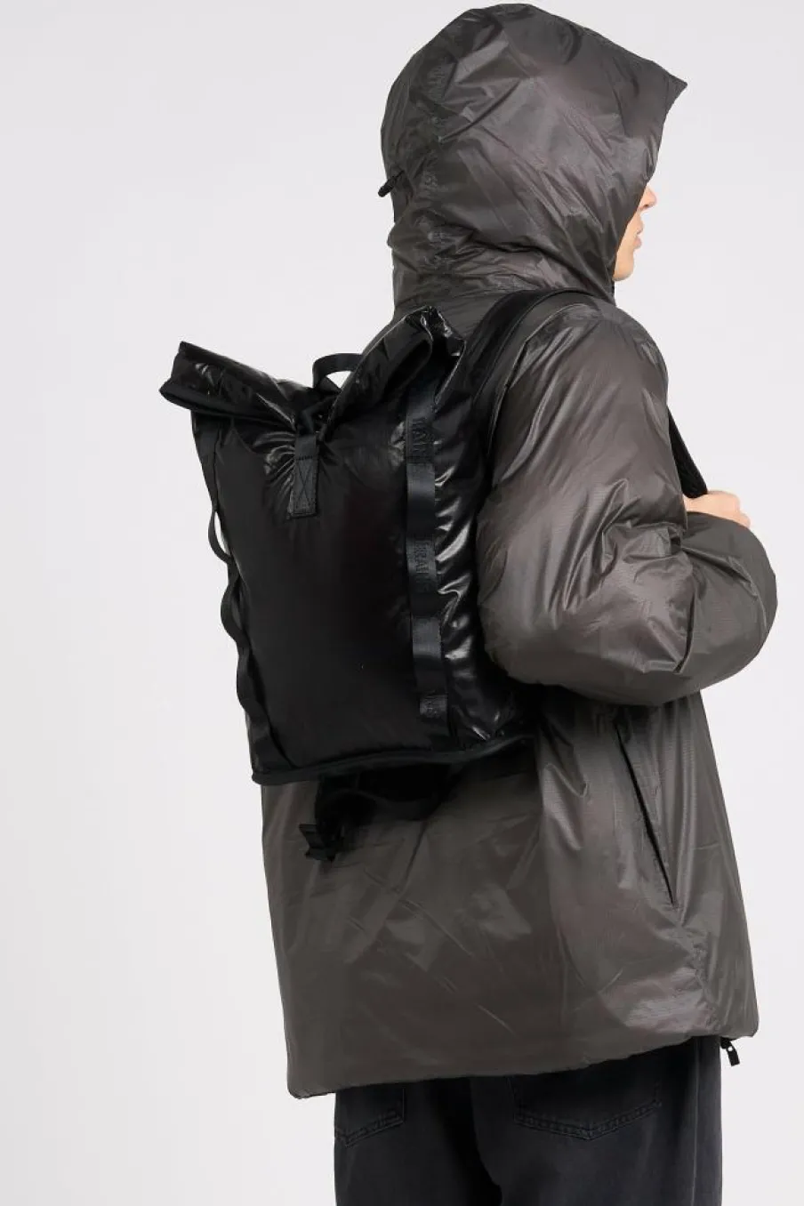 SIBU ROLLTOP RUCKSACK MINI W3 - Sac à dos | Noir*RAINS Sale