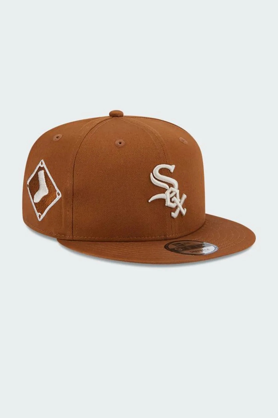 SIDE PATCH 9FIF - casquette | Marron*NEW ERA Hot