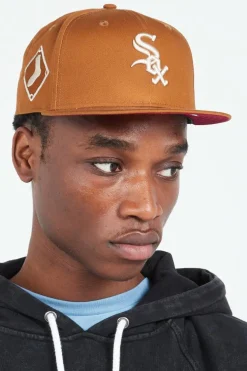 SIDE PATCH 9FIF - casquette | Marron*NEW ERA Hot
