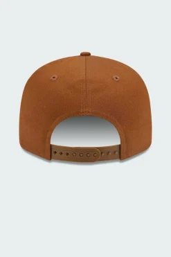 SIDE PATCH 9FIF - casquette | Marron*NEW ERA Hot