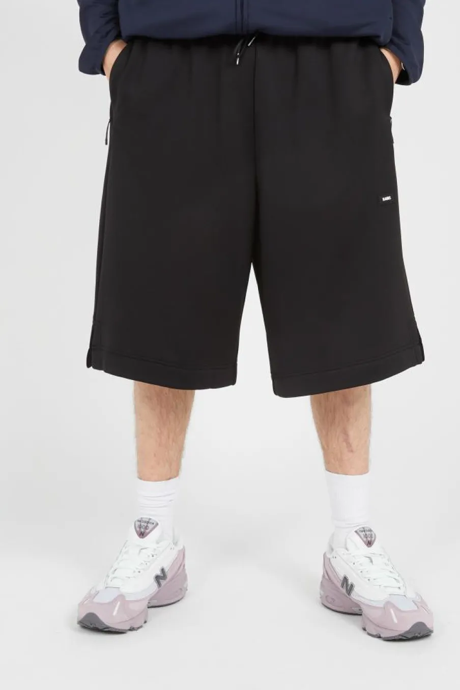 SINTRA FLEECE BERMUDA SHORTS - Short | Noir*RAINS Best