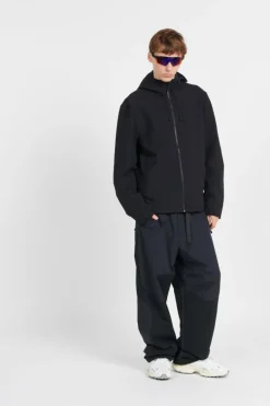 SOFT SHELL ADVANCED PANEL HOODED JACKET - Parka | Noir*PURPLE MOUNTAIN OBSERVATORY Outlet