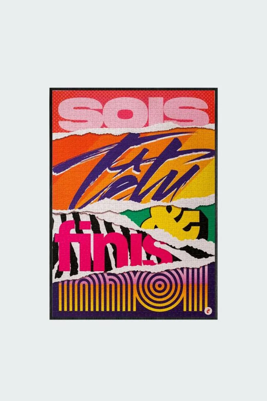 SOIS TÊTU - Puzzle | Multicolore*PIECE AND LOVE New