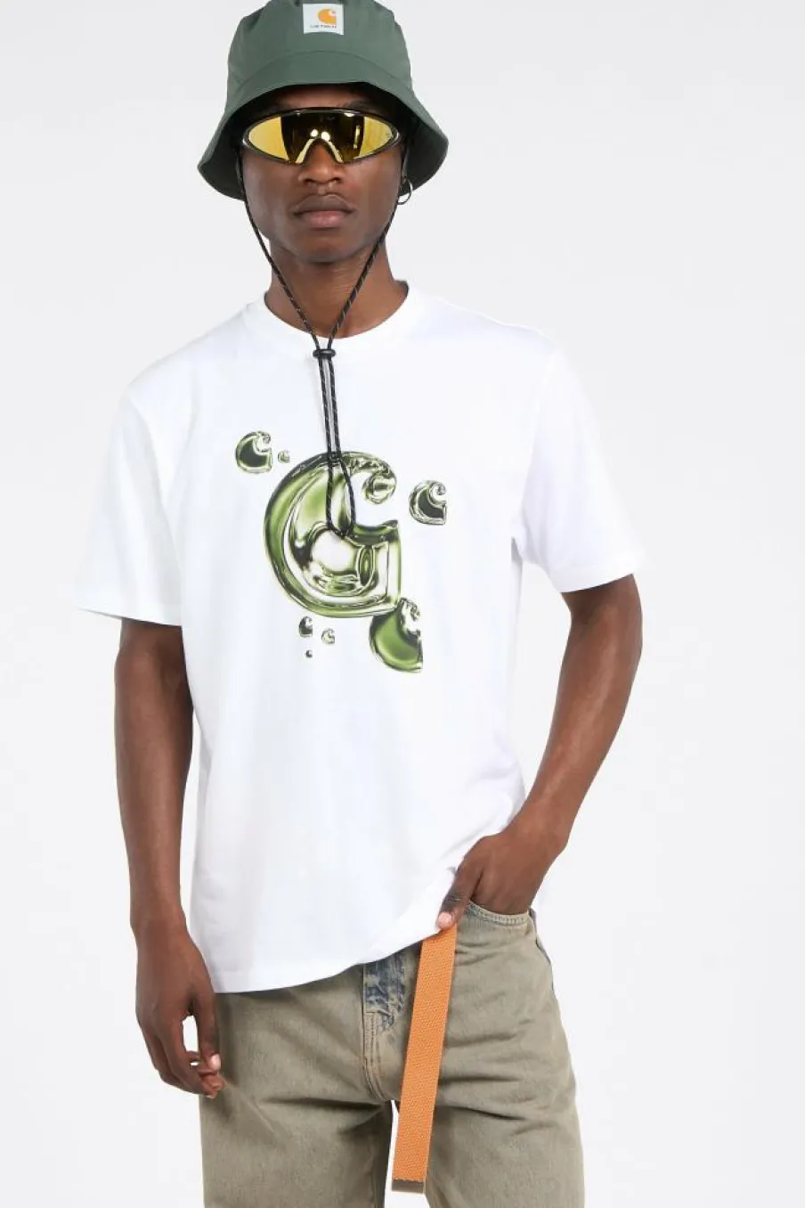 Solar Chrome - T-shirt | Blanc*CARHARTT WIP Outlet