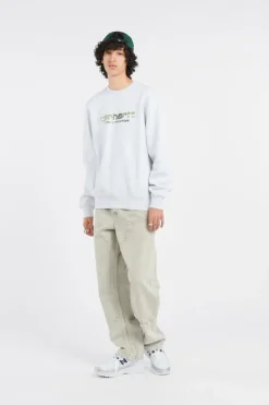 Solar Chrome Sweat - Sweatshirt | Gris*CARHARTT WIP Discount