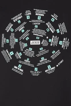 SPIRAL GAME - T-shirt | Noir*JACKER Hot