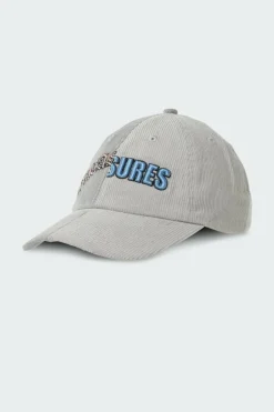 SPLIT CORDUROY CAP - Casquette | Gris*PLEASURES Best