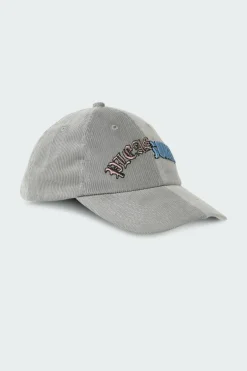 SPLIT CORDUROY CAP - Casquette | Gris*PLEASURES Best