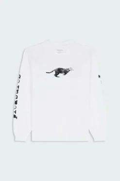 SPRINT LONG SLEEVE - T-shirt | Blanc*PLEASURES Online