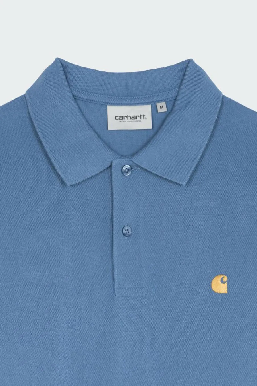 S/S Chase Pique Polo - Polo | Bleu*CARHARTT WIP