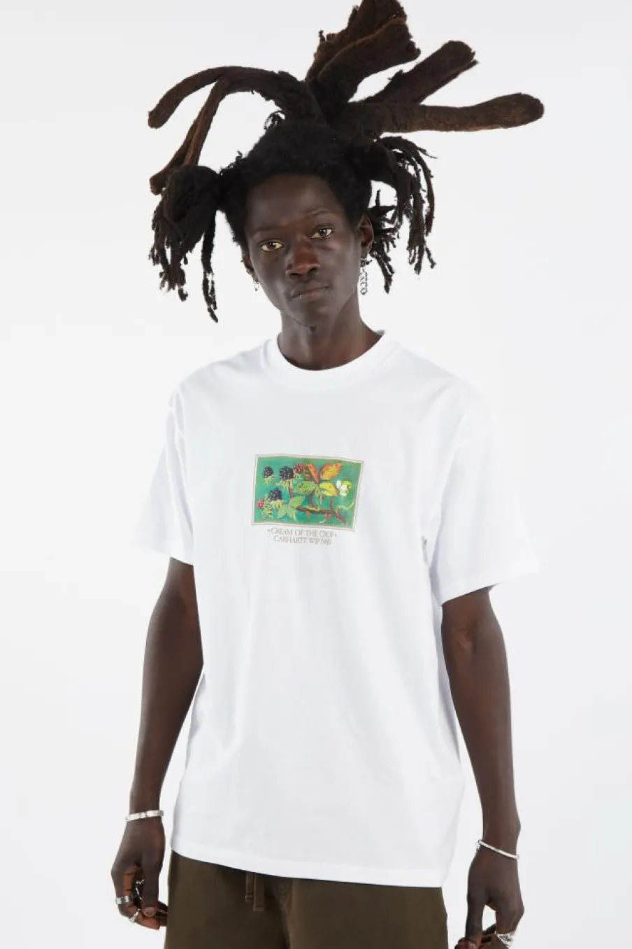 S/S Cream Of The Crop T-Shirt - T-shirt | Blanc*CARHARTT WIP