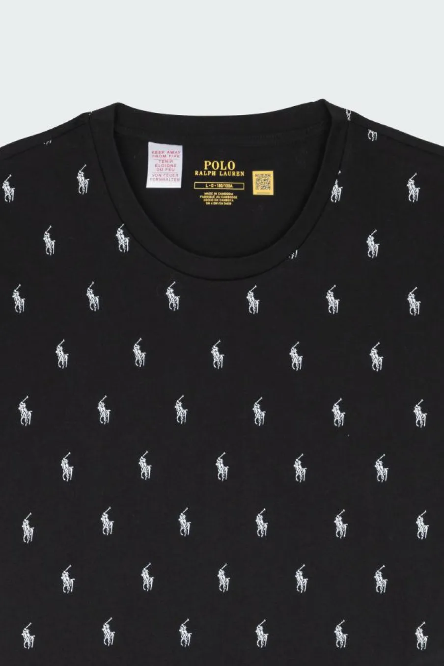 S/S CREW-SLEEP-TOP - Haut de pyjama | Noir*POLO RALPH LAUREN Sale