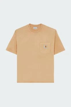 S/S Hudson Pocket T-Shirt - T-shirt | Beige*CARHARTT WIP Outlet
