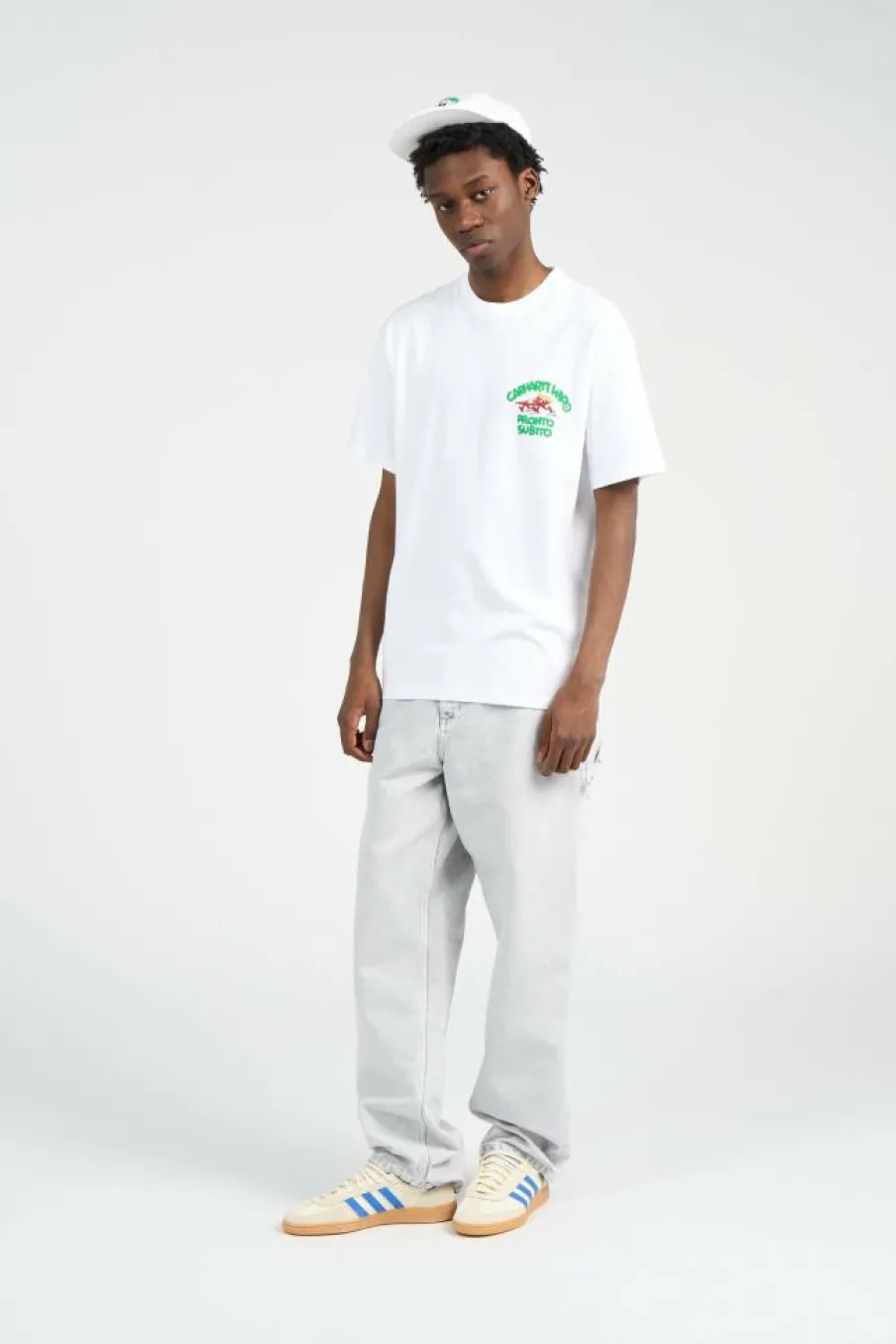 S/S Pronto T-Shirt - T-shirt | Blanc*CARHARTT WIP Outlet