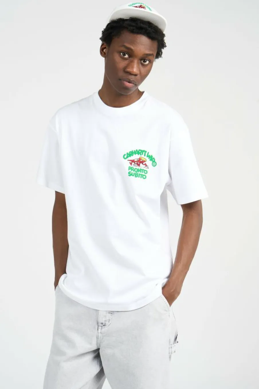S/S Pronto T-Shirt - T-shirt | Blanc*CARHARTT WIP Outlet