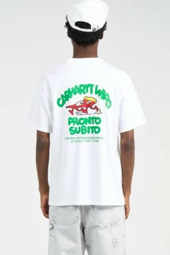 S/S Pronto T-Shirt - T-shirt | Blanc*CARHARTT WIP Outlet