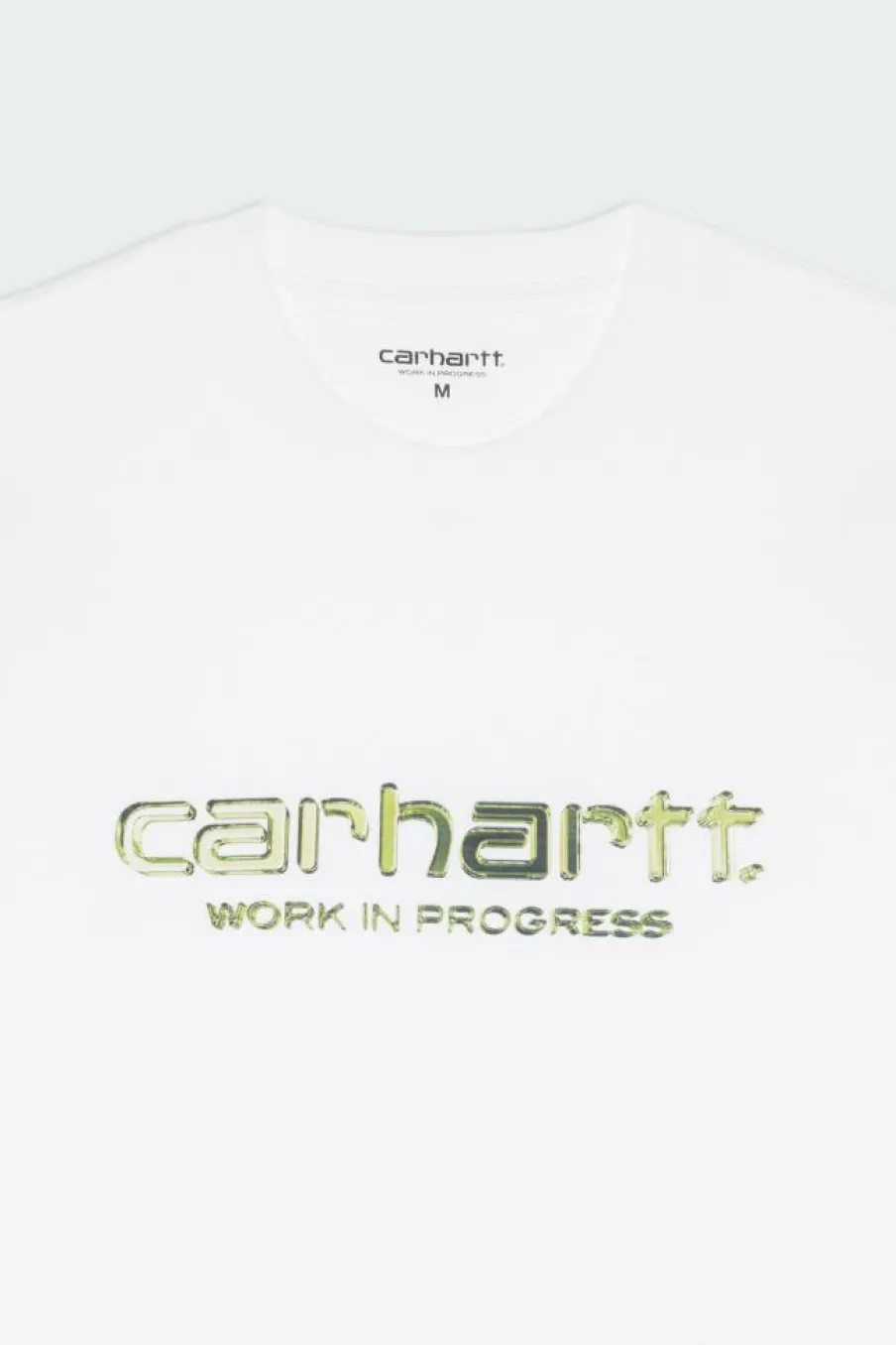 S/S Solar Chrome Script T-Shirt - T-shirt | Blanc*CARHARTT WIP