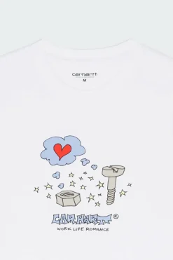 S/S Work Life Romance T-Shirt - T-shirt | Blanc*CARHARTT WIP Online