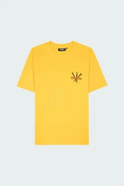 STAKE - T-shirt | Jaune*WASTED Outlet