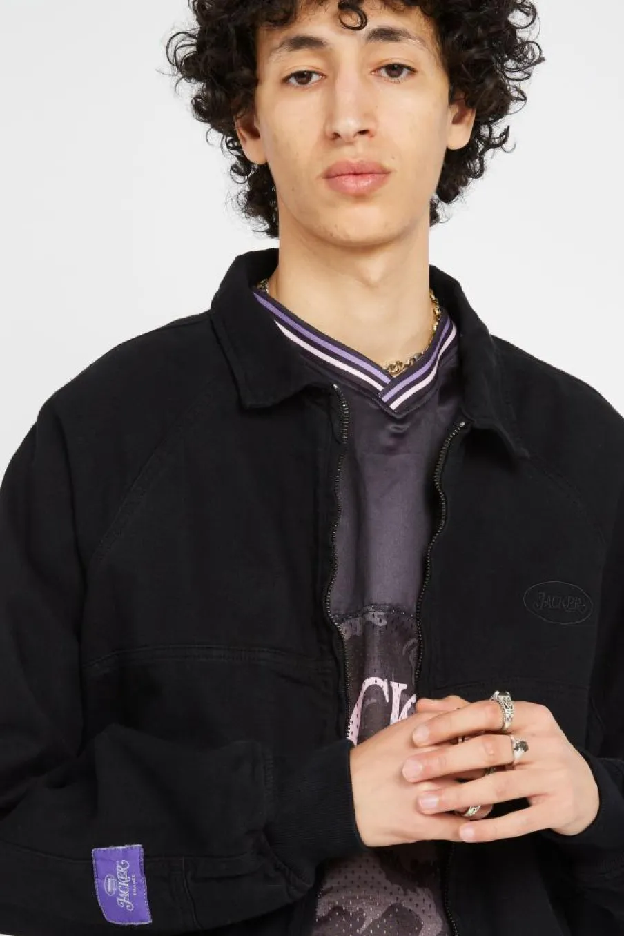 STAMP DIED - Blouson | Noir*JACKER Hot