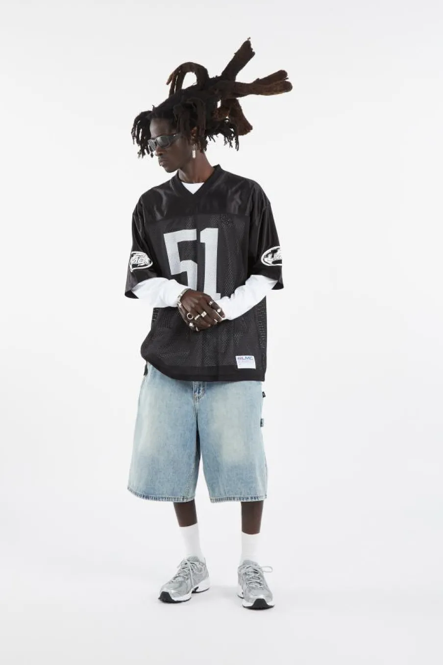 STAR FOOTBALL JERSEY - T-shirt | Vert*LOST MANAGEMENT CITIES Hot
