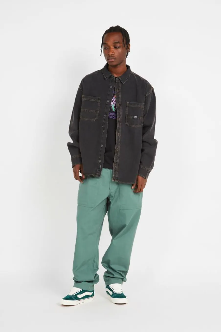Stevens Denim LS Woven - Surchemise | Marron*VANS Outlet