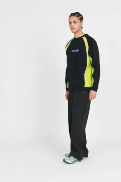 Strip Front Racer Crew - Sweatshirt | Vert*SANTA CRUZ Sale