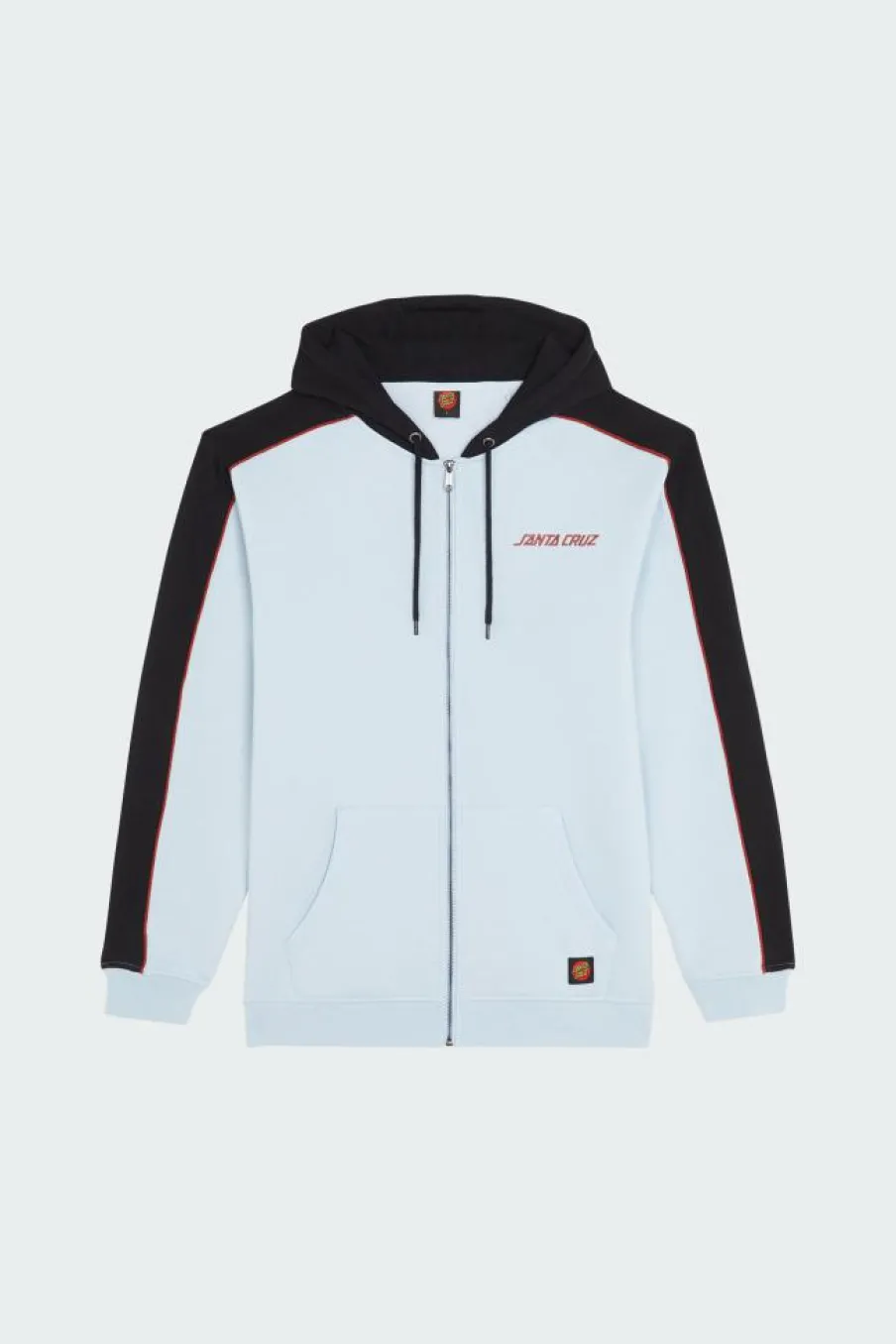 Strip Racer Zip Hood - Hoodie zippé | Noir*SANTA CRUZ Best