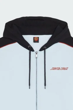 Strip Racer Zip Hood - Hoodie zippé | Noir*SANTA CRUZ Best